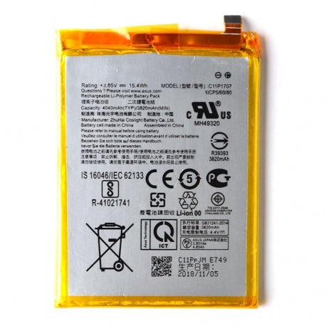 Asus Zenfone Max (M1) (ZB555KL) Battery C11P1707 - 4000 mAh