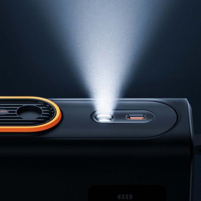 Baseus Car Tool Mega EnergyPump Series Dual Cylinder Wireless Inflator Black