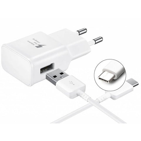Travel Adapter 2.0A + Type-C to USB Cable (EP-DN930CWE) - White