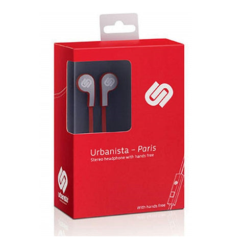 Urbanista Paris In Ear Headphones - Red Snapper