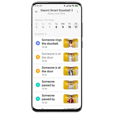 Xiaomi Mi Smart Doorbell 3 - Black - EU - BHR5416GL