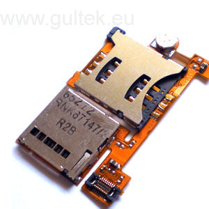 Sony Ericsson W880 Simcard + Memorycard reader Flex Cable