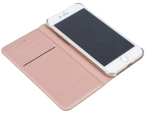 Apple iPhone 7/iPhone 8 - Slim Book Case - Rose Gold
