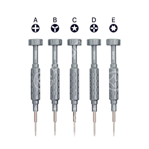 REFOX RS-1 Rice Series 2D Precision Screwdriver Set