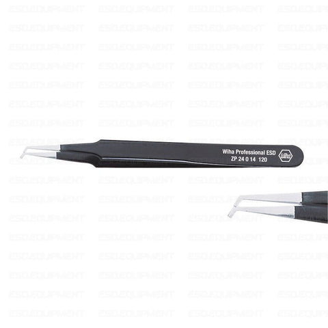 Wiha ZP 24 0 14 SMD-pincet Professional ESD - 120 mm x Type 12 - 32338