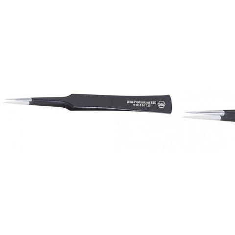 Wiha ZP 06 0 14 Precisiepincet Professional ESD - 130 mm x Type GG - 32347