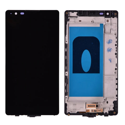 LG X Power (K220) LCD Display + Touchscreen + Frame  Black