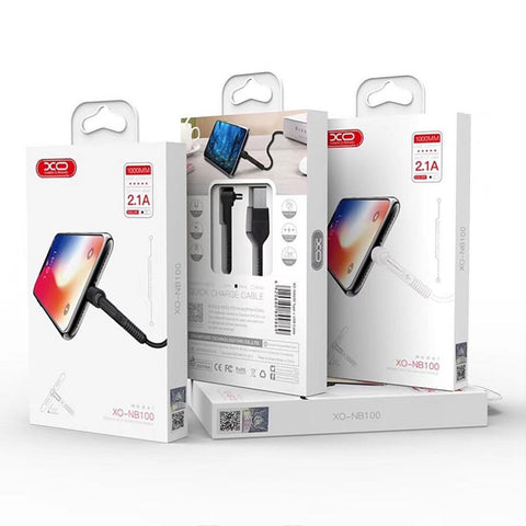 XO Game Stand 2.1A Micro USB Cable - NB100 - Black