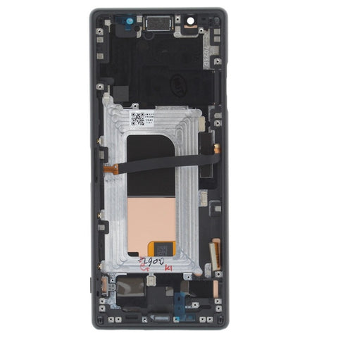Sony Xperia 5 (J8210,J8270,J9210) LCD Display + Touchscreen + Frame Black U50066071;1319-9383