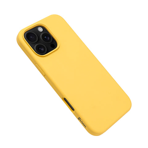 Livon iPhone 14 Pro Max SoftSkin - Yellow Shine