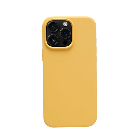 Livon iPhone 15 Pro Max SoftSkin - Yellow Shine