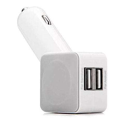 ICH-C01 - 4-port USB - Car Charger - White