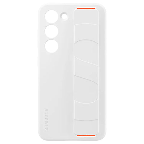 Samsung SM-S911B Galaxy S23 Silicone Grip Cover - EF-GS911TWEGWW - White