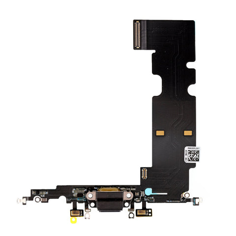 Apple iPhone 8 Plus Charge Connector Flex Cable Black