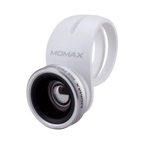 Ensemble d'objectifs Momax Universal 2 IN 1 Superior 15x Micro et 120 Grand Angle - (Argent)