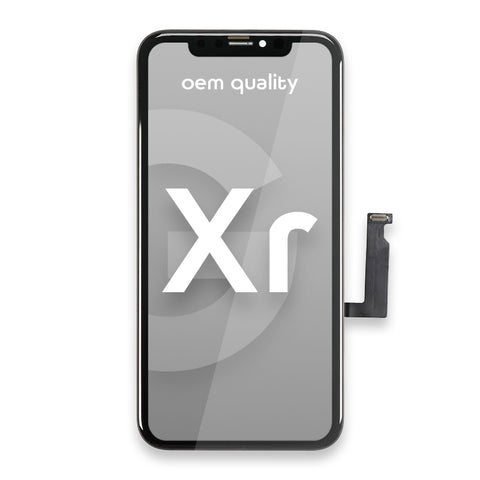 Ecran LCD Apple iPhone XR + Vitre Tactile - Qualité OEM (Toshiba) - Noir