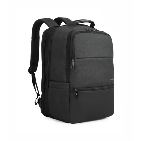 Swissten Smart Laptop Bag - For laptop up to 15.6'' - Black