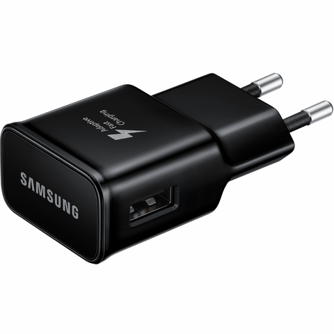 Adaptateur de voyage USB Samsung (15W) - EP-TA200EBE - GP-PTU020SOBBQ - Original en vrac - Noir