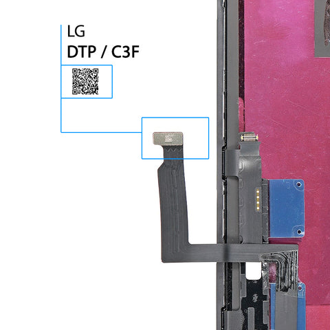 Ecran LCD Apple iPhone 11 + Vitre Tactile - Qualité OEM (LG) - Noir