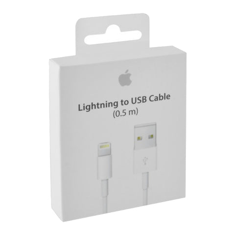 Câble Apple Lightning vers USB - 0,5 mètre - Emballage de vente au détail - ME291ZM/A
