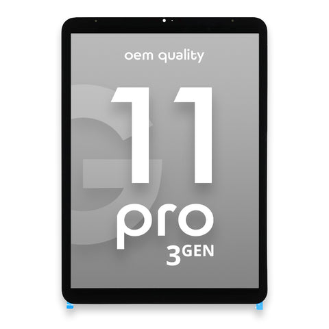 Apple iPad Pro 11- 2021 (3rd Gen) LCD Display + Touchscreen - OEM - Black