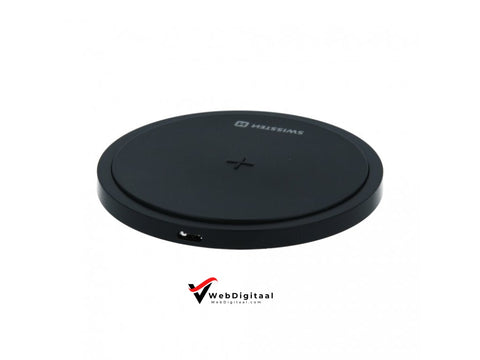 Swissten Wireless Charger - 15W Black Opladers