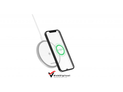 Swissten Wireless Charger - 15W White Opladers